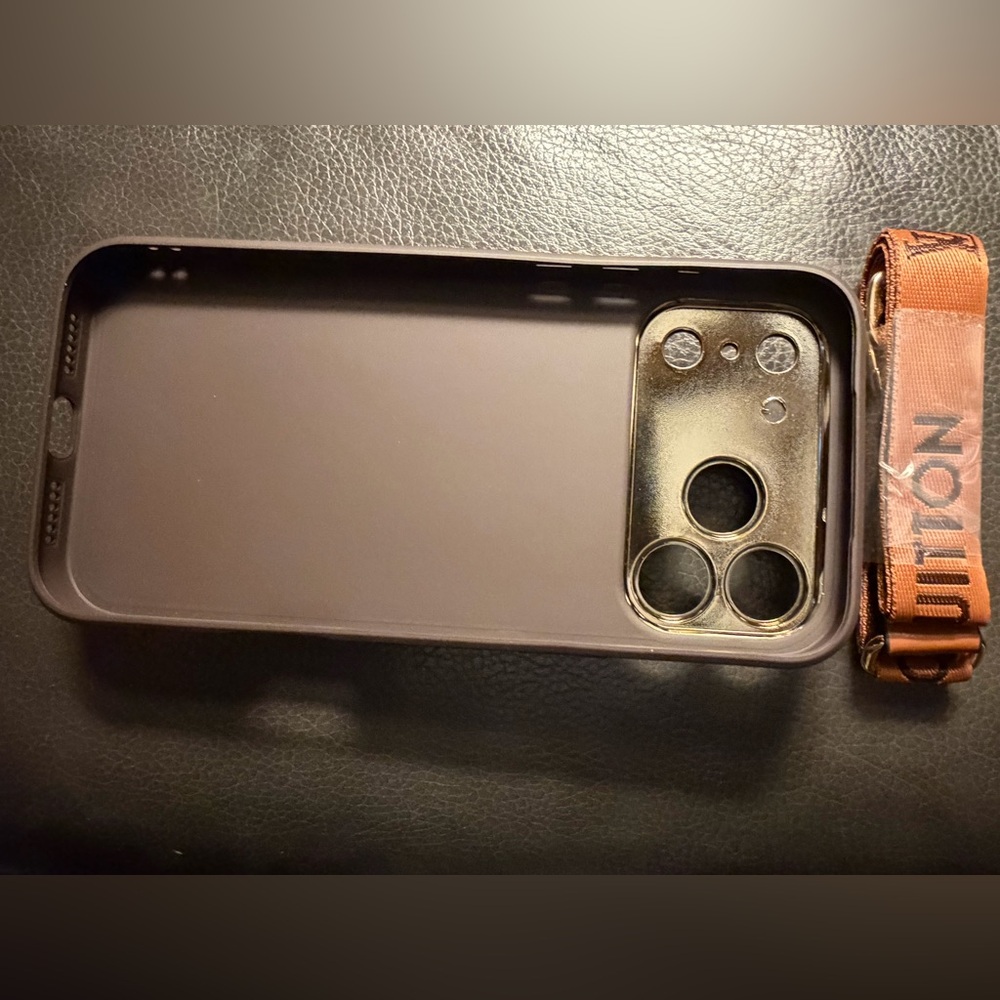 ☎️☎️☎️BOGOHO ☎️☎️☎️Luxury Brown IPhone 12 Pro Max Phone Wallet Case - Picture 7 of 10